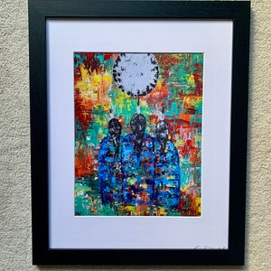 Three sisters print