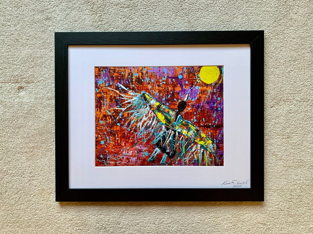 Native American Art Fancy Dancer Print - Etsy