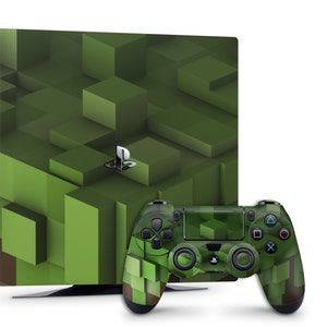 Minecraft Creeper Face PS4 Skin