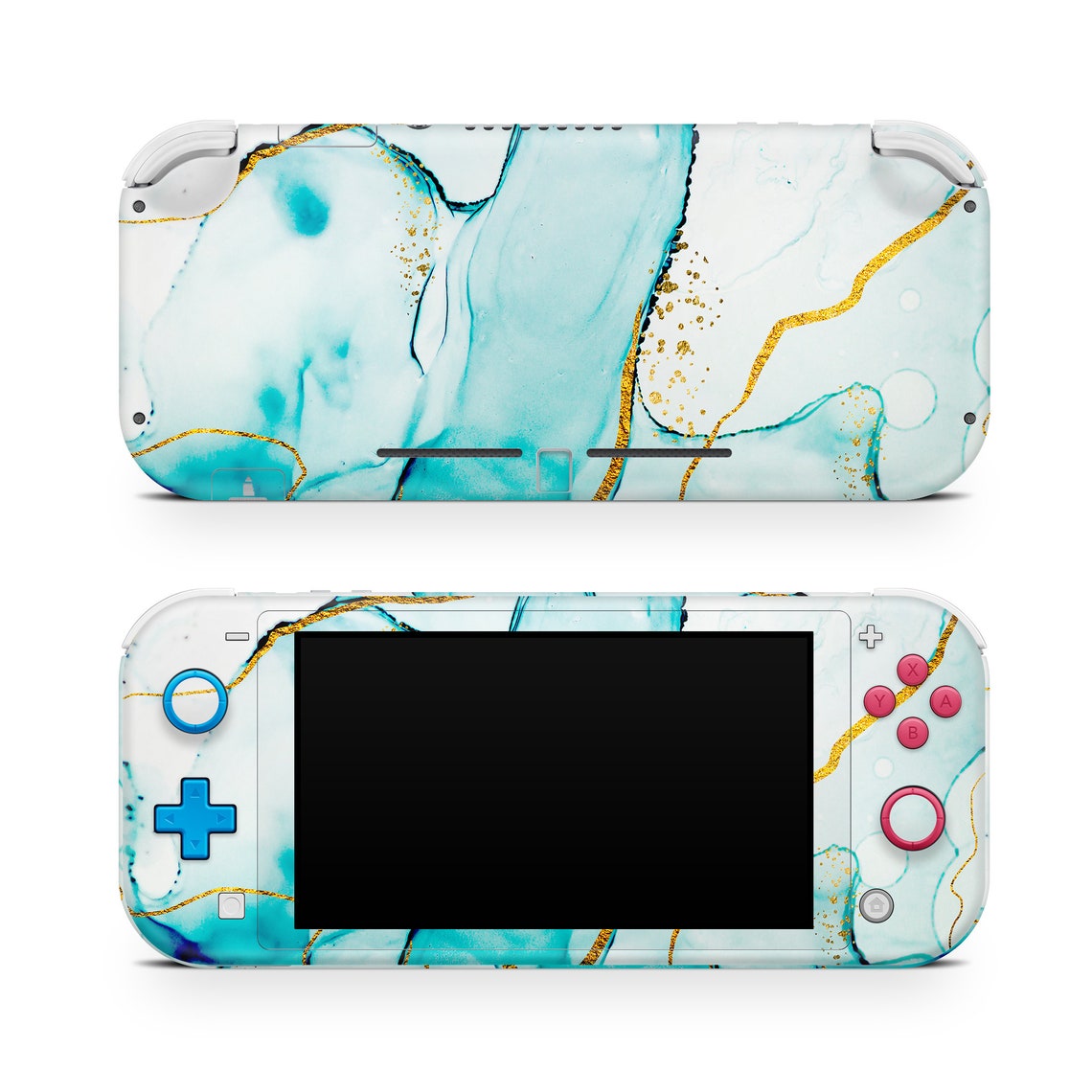 Blue Abstraction Skin for Nintendo Switch Lite 2019 Texture - Etsy