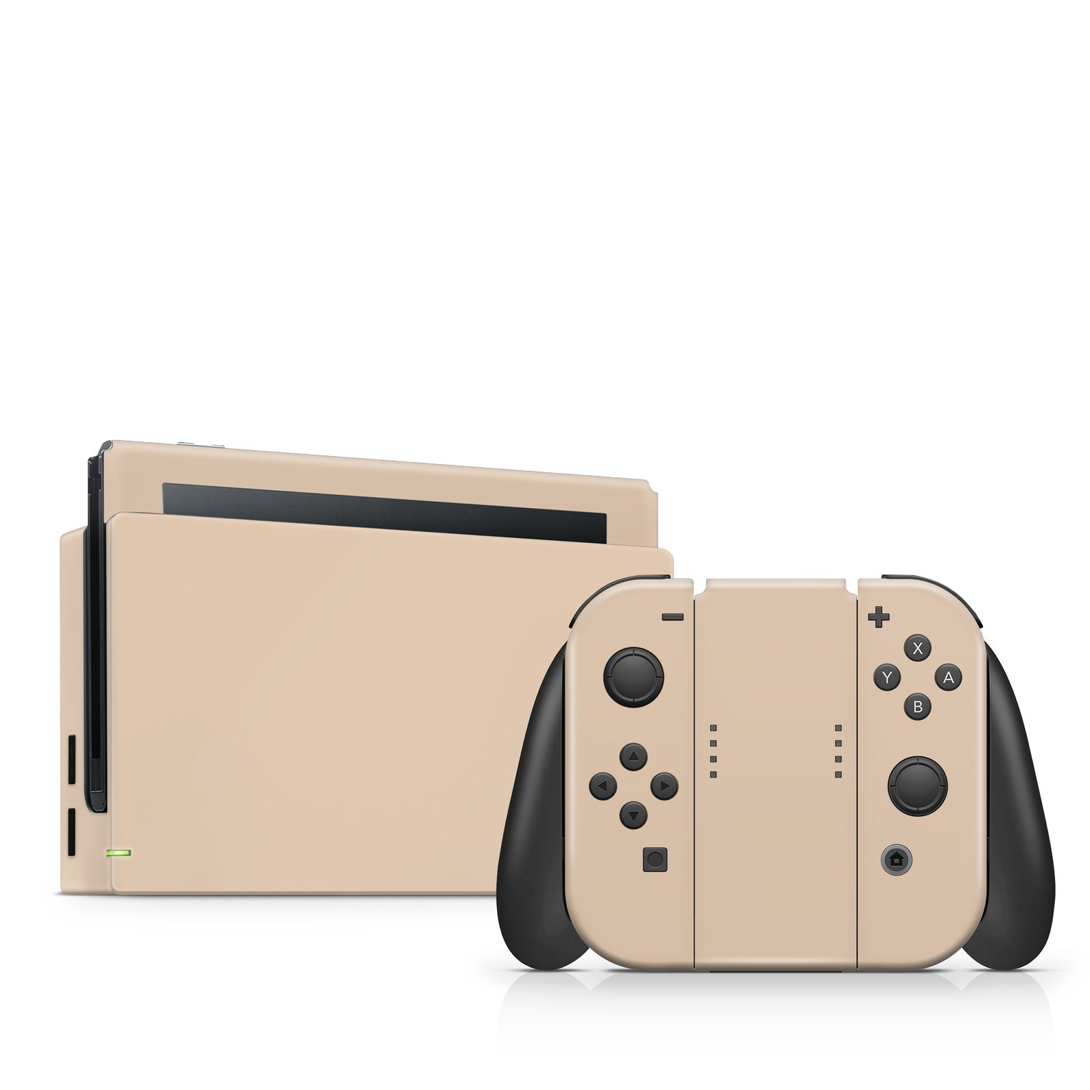 Piel Clásica Beige para Nintendo Switch Solid Color Etsy