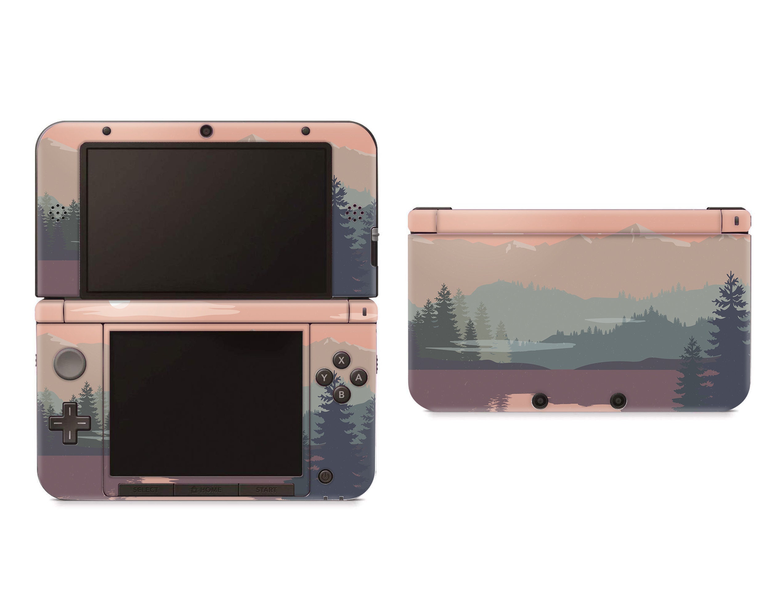 Nature Skin for Nintendo 3DS Lake the Mountains Decal - Etsy