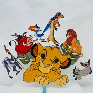 The Lion King with Simba, Meerkat, Rafiki, Pumba etc (Official)