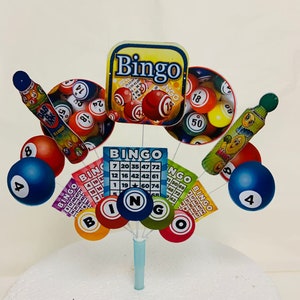 Bingo Verjaardagstaarttopper, Bingoballen Dabba, enz