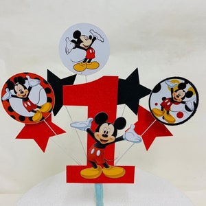 Mickey Mouse Birthday any age cake topper (unofficail)