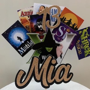 Musicals, wicked, Six, Theatre Broadway, west end shows name with age with your choice of shows (Unofficial)