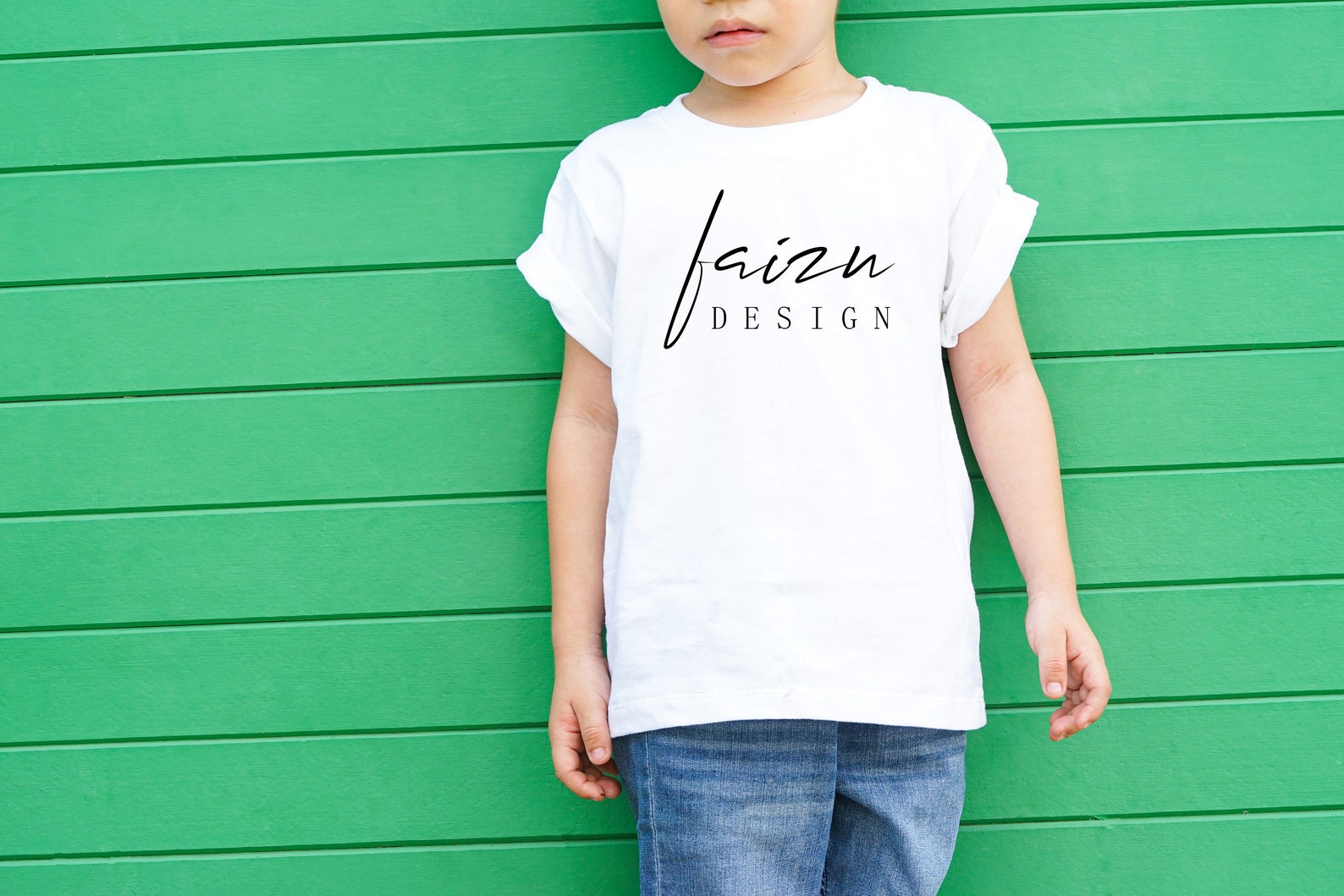 White T-Shirt child Mockup Kids Mockup Boy T-Shirt Mockup | Etsy