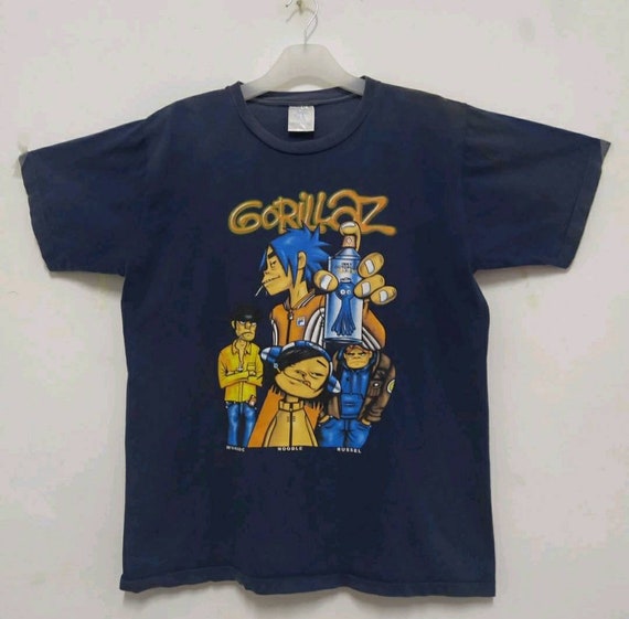 GORILLAZ Vintage 2001 Bootleg Gorillaz T shirt. Me