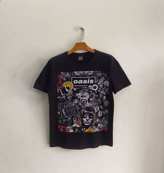 OASIS Vintage 2000s Bootleg Womens T shirt. Large
