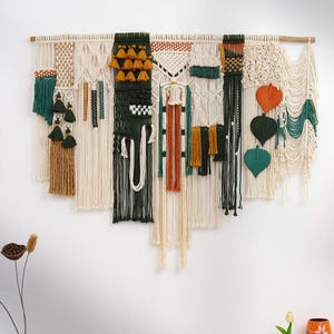 Macrame Wall Hanging, Tapestry Hanging, Large Macrame, Modern Farmhouse, Home Decoration, Home Wall Decor, Housewarming Gift
