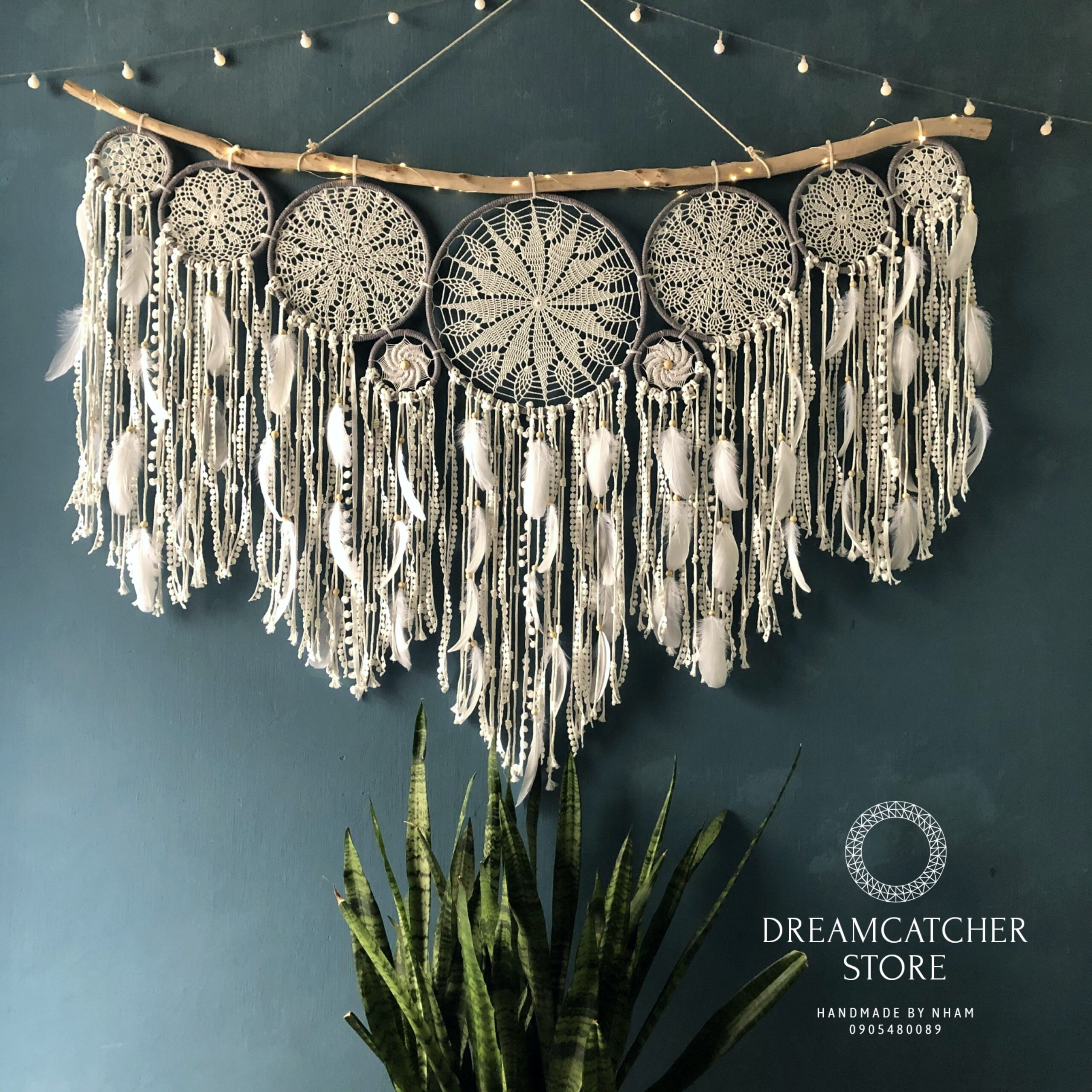 Large Dream Catcher Wall Hanging: Boho Bedroom Decor - Etsy