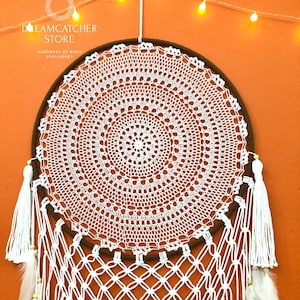 Large Dream Catcher, Macrame Dream Catcher, Dream Catcher Wall Hanging, Macrame Wall Hanging, Giant Dream Catcher, Dreamcatcher image 5