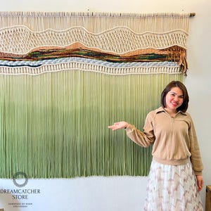 Macrame Wall Hanging, Tapestry Hanging, Large Macrame, Modern Farmhouse, Home Decoration, Home Wall Decor, Housewarming Gift