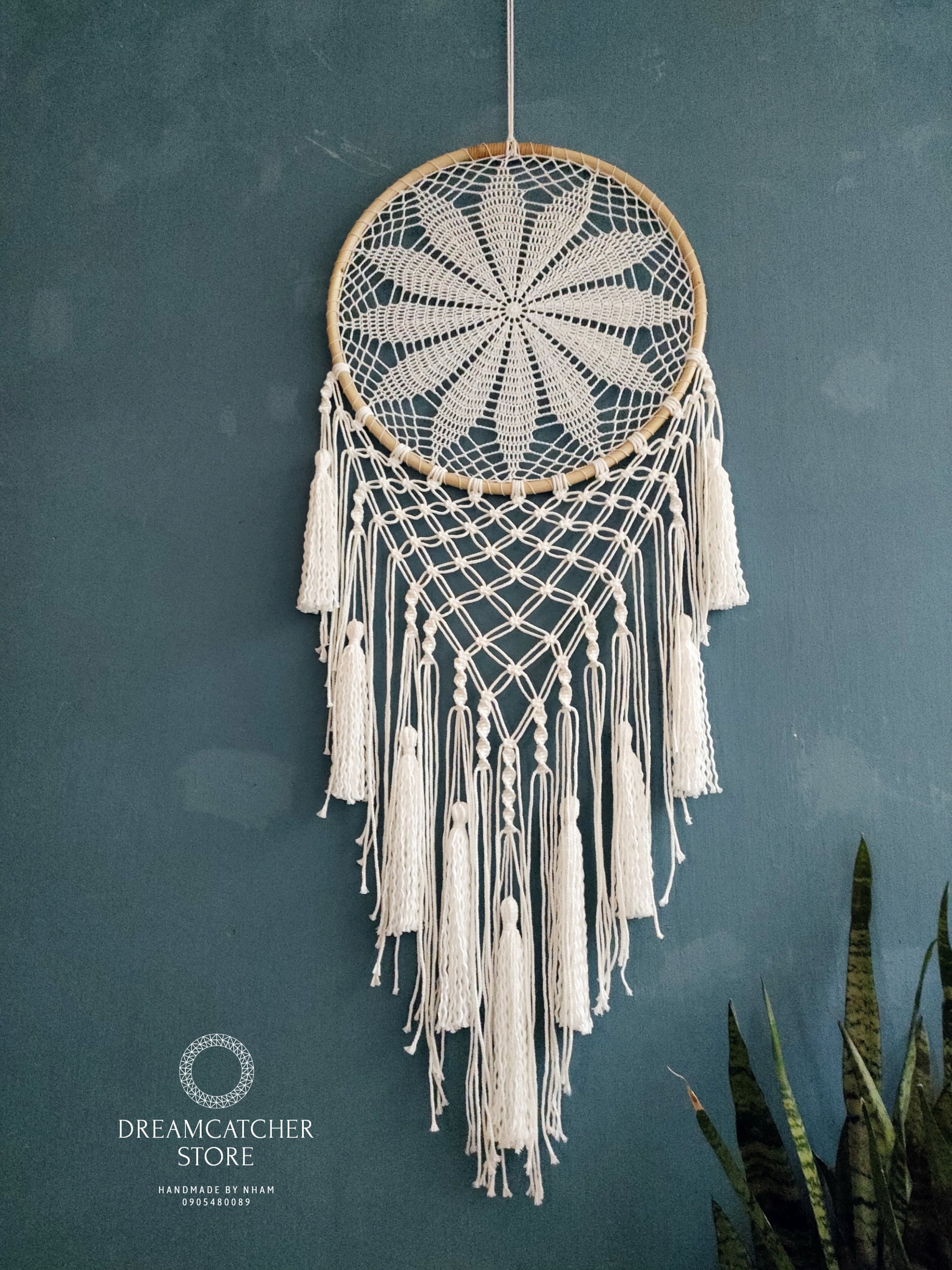 Attrape Rêve Arbre De Vie Macramé - Macramé passion