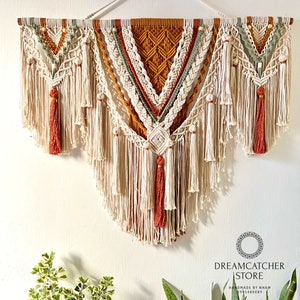 Large macrame wall hanging, Giant macrame, Handmade macrame, Woven wall hanging, Wedding macrame, Boho macrame, huge macrame