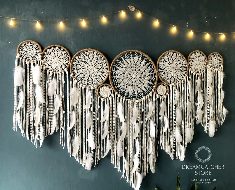 Large Dream Catcher Wall Hanging Dream Catcher Giant Etsy