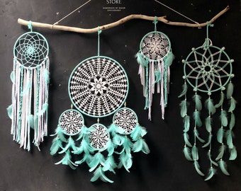 Custom Name Dreamcatcher - Personalized Birthday Gift for Girls, Nursery Room Decor, Kids Room Wall Hanging, Baby Shower Gift, Boho Wall Art