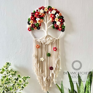 Tree of Life Macrame Wall Hanging: Boho Nursery Decor