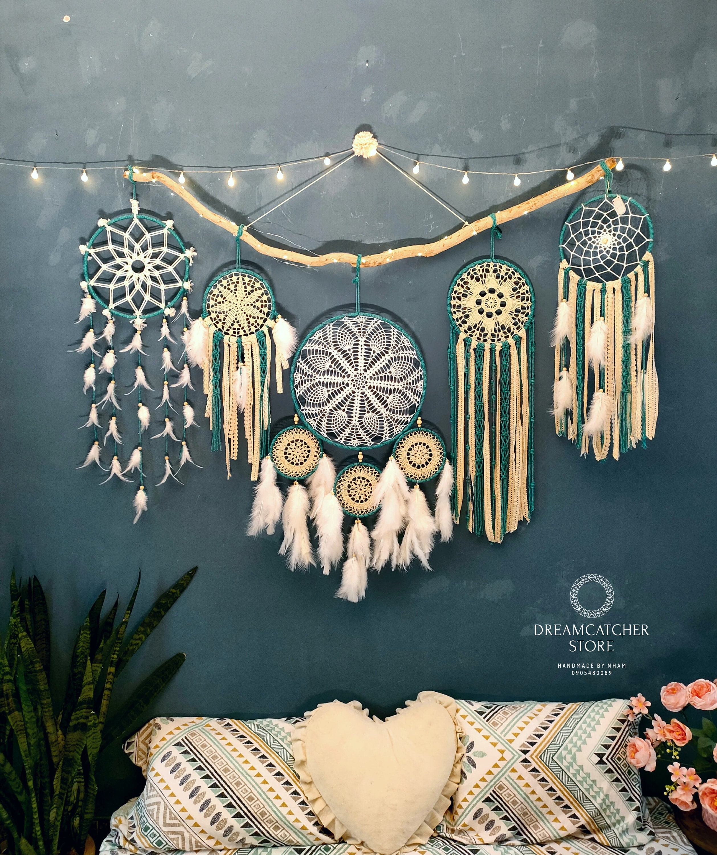 Dream catcher wall sale decor