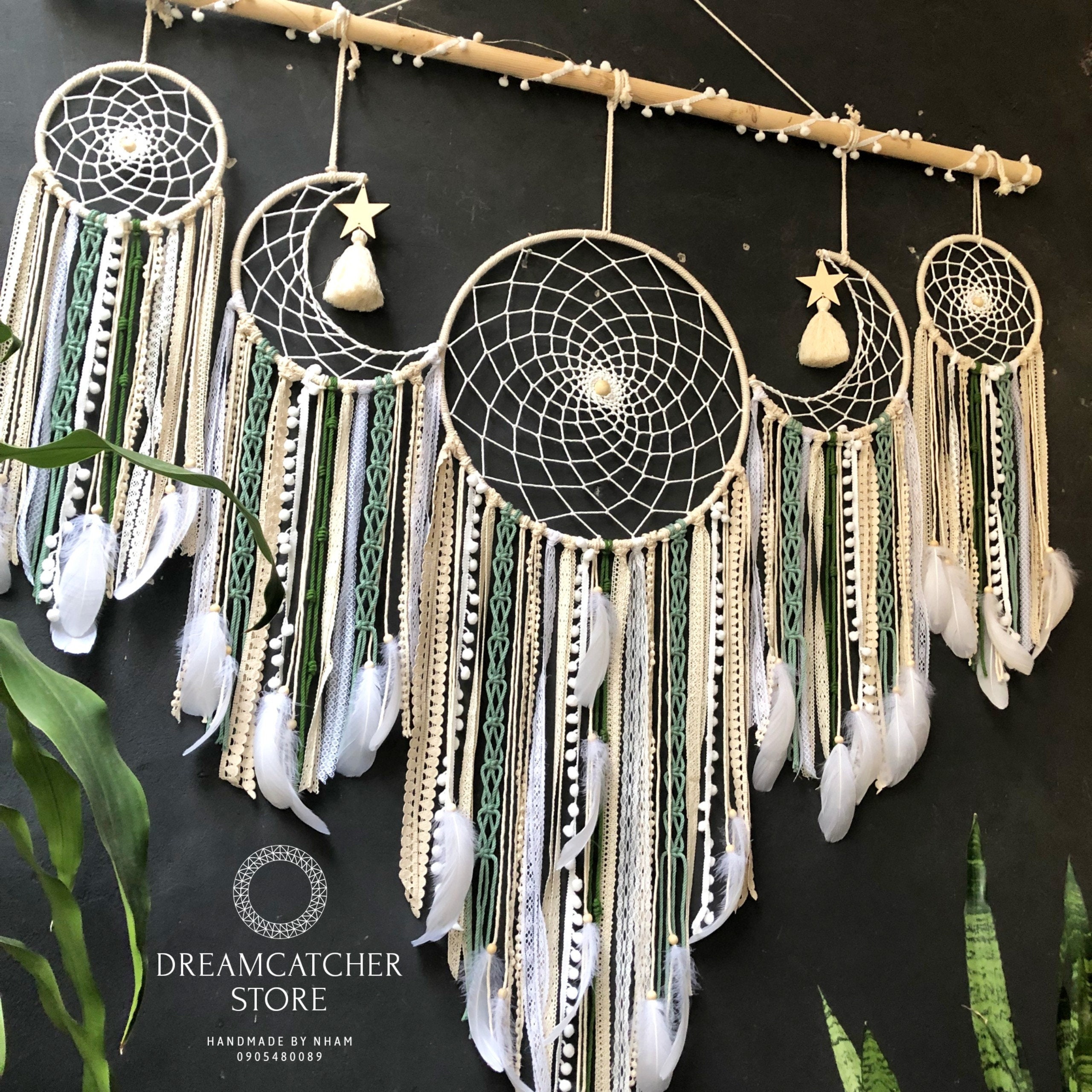 Custom Dreamcatcher Wedding Favors - Bohemian Bridal Shower Gifts