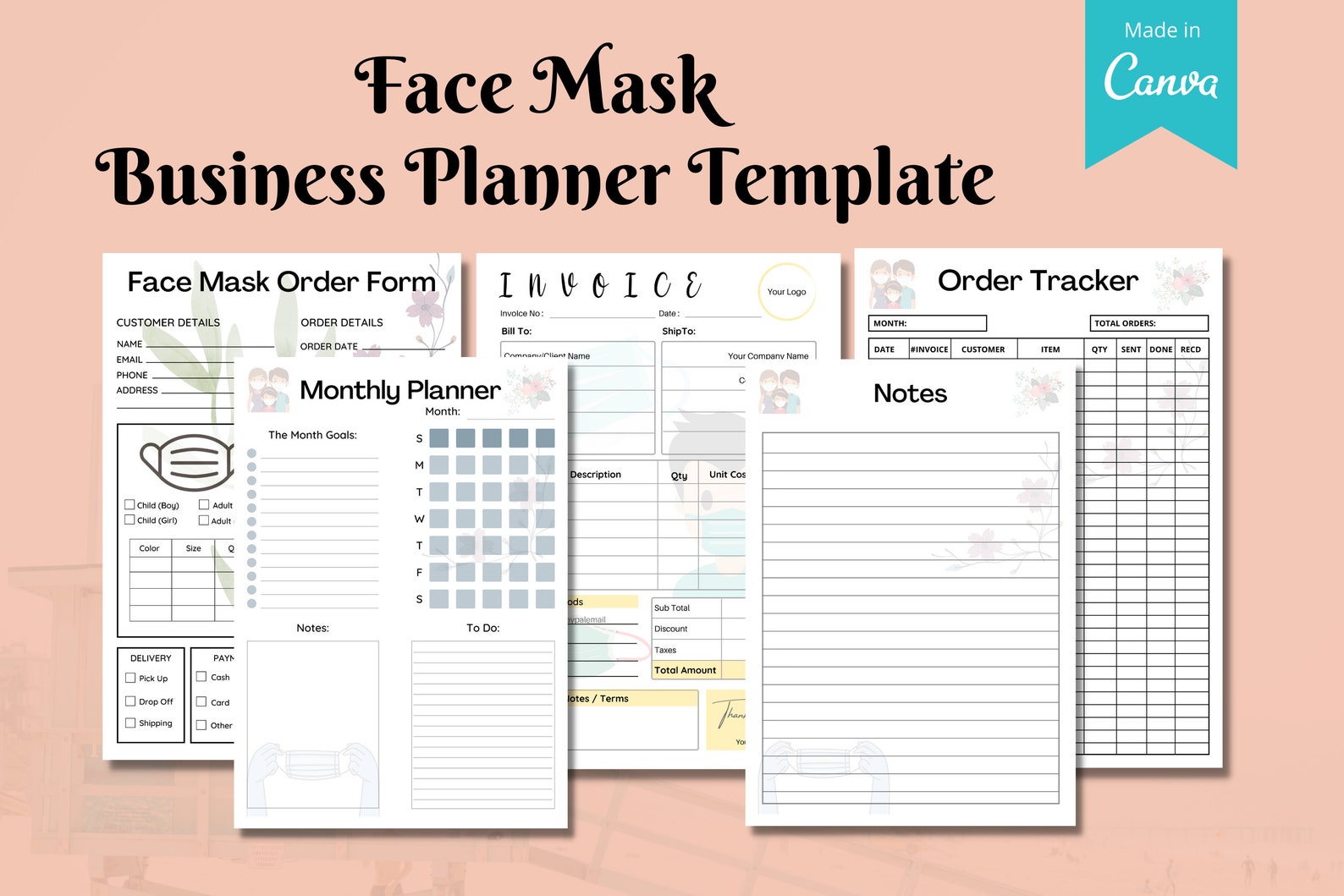Etsy Business Plan Template