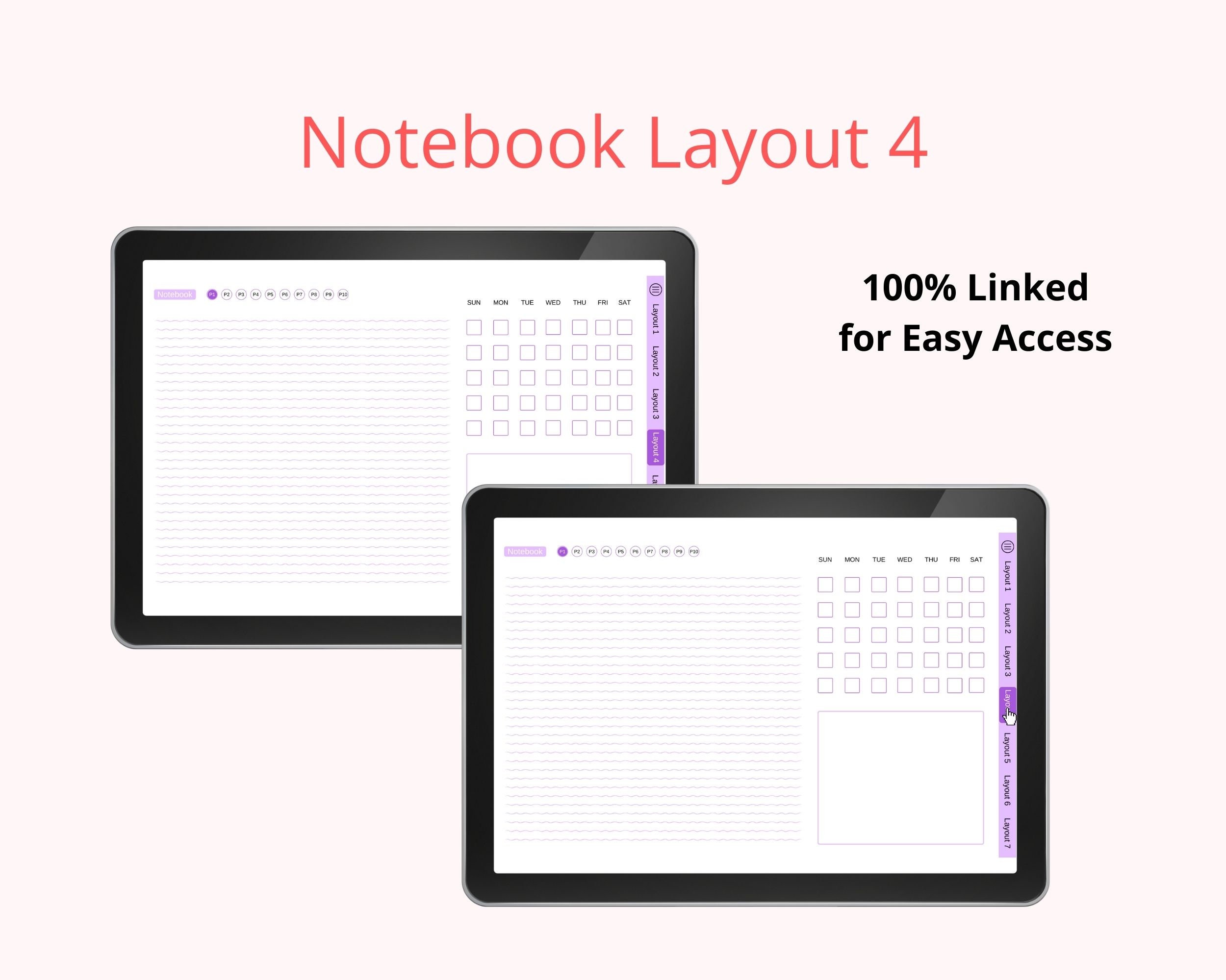Digital Notebook 2023 Good Notes Planners Ipad Planner Etsy