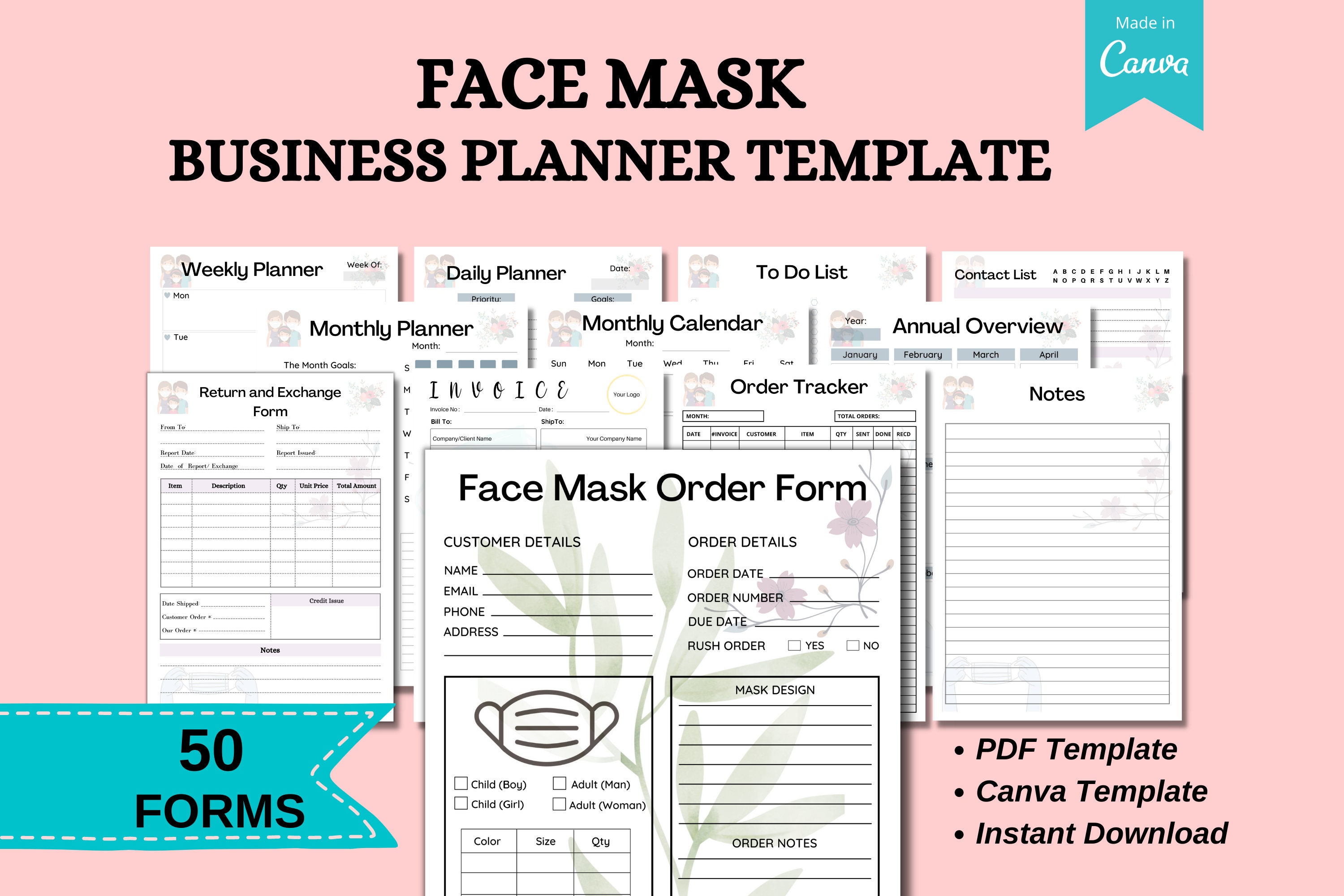 cloth face mask business plan