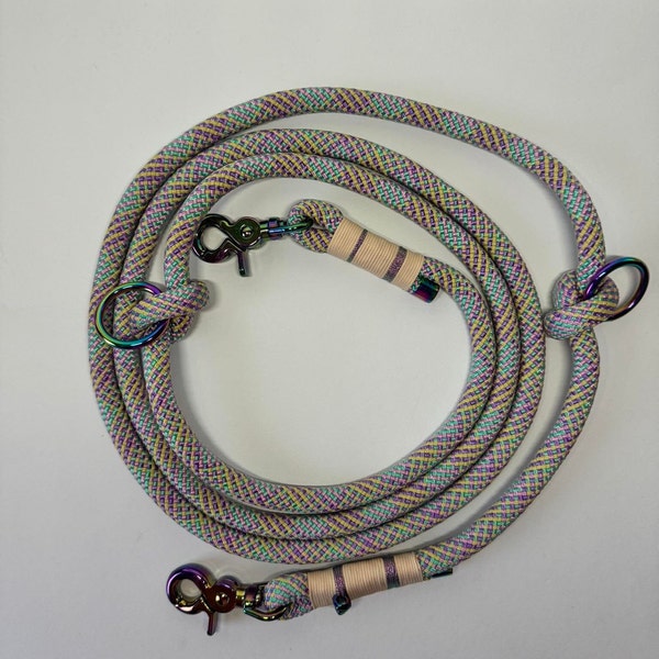 Leash - Tauleine | Pastel Swirl | Dog leash | personalized