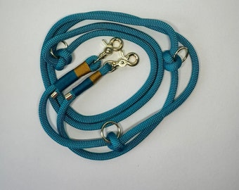 rope line | Turquoise | Dog leash | personalized