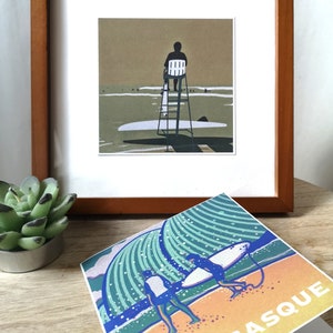 3 cartes de vœux - Seaside 3