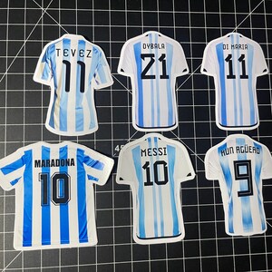 Argentina Legends Jersey Stickers!