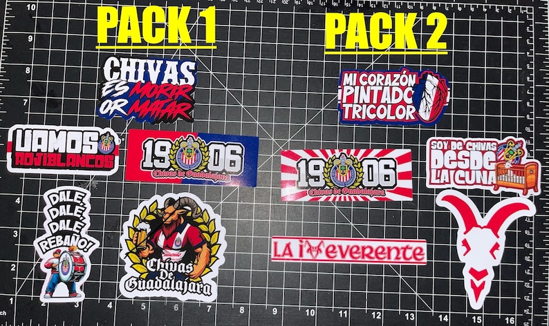 Chivas De Guadalajara Supporter Sticker Packs! - Etsy