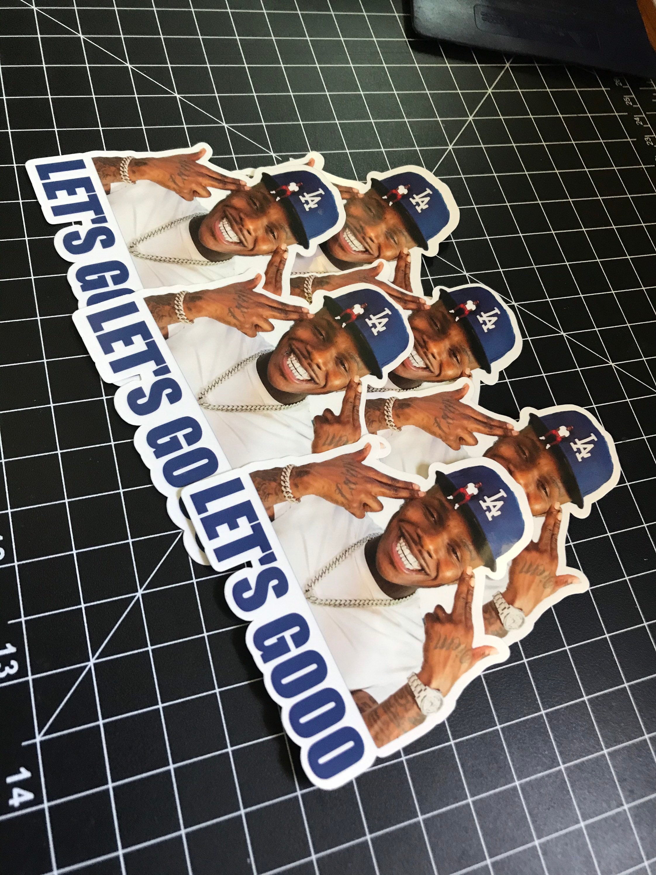 Dababy Lets Go Stickers Etsy