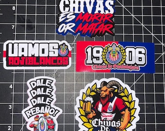 Chivas de Guadalajara Supporter Sticker Packs!