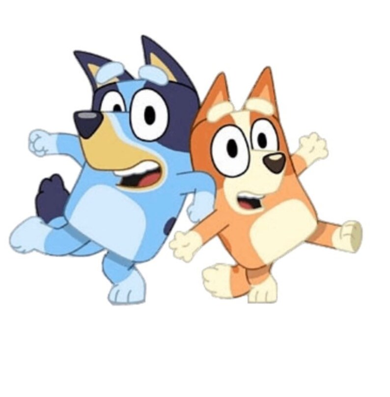 Bluey Cake Topper Printable
