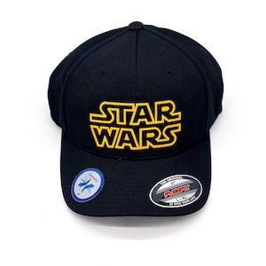 Star Wars Logo Disney Star Wars Land Galaxy&#39;s Edge Inspired Fitted Hat, Youth Adult Women Men Disney Star Wars Fitted or Trucker Hat