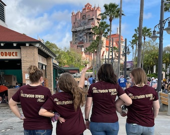 Tower of Terror The Hollywood Tower Hotel Twilight Zone Disney Parks Ride Disneyland Disney World Hollywood Studios Shirt