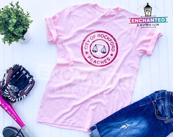 City of Rockford Peaches A League of Their Own Movie volwassen jeugdshirt, A League of Their Own-shirt, City of Rockford Peaches-shirt