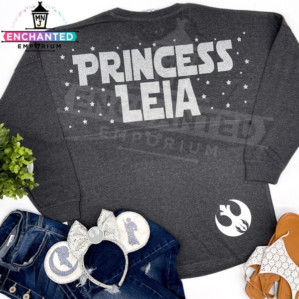 Princess Leia Star Wars Jedi Rebellion Inspired Disney Princess Jersey Shirt