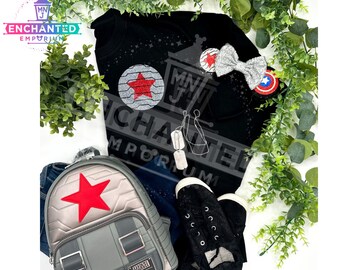 Bucky Barnes Winter Soldier Captain America Marvel Avengers Campus