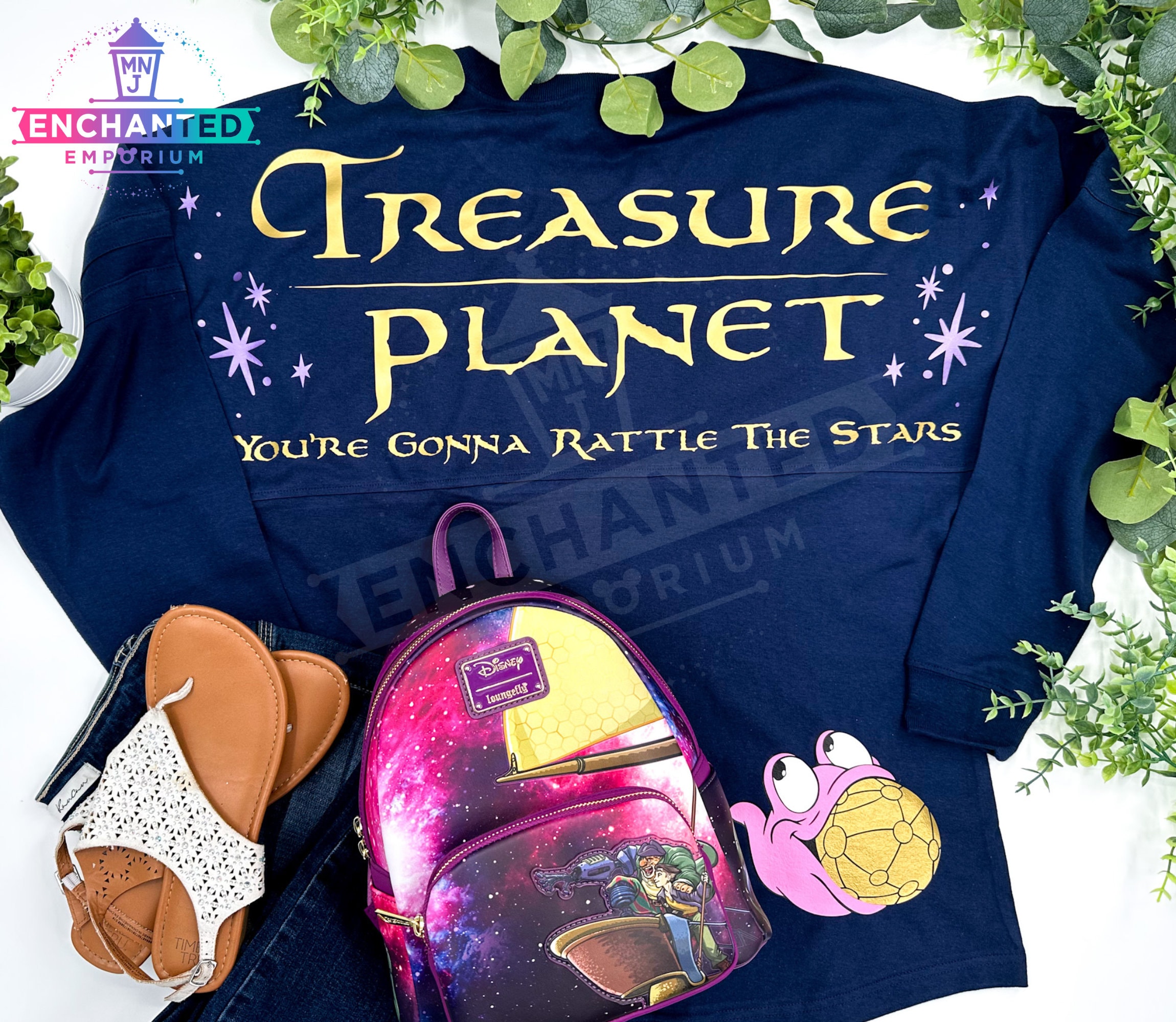 Disney トレジャープラネット ジャンパー Treasure Planet You're Gonna Rattle the Stars Disney Inspired