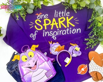Figment Journey Into Imagination with Figment Epcot One Little Spark of Inspiration Disney World Disneyland Jersey Shirt