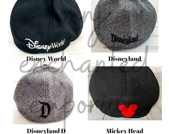 Disney World D Mickey Head Inspired 