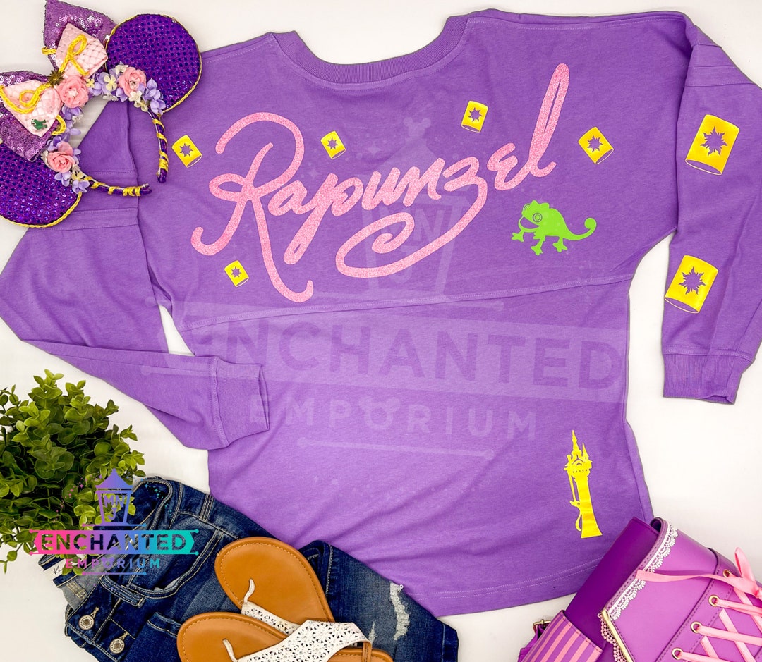 Tangled Rapunzel Inspired Disney Princess Jersey Shirt, Rapunzel ...