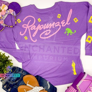 Tangled Rapunzel Inspired Disney Princess Jersey Shirt, Rapunzel Tangled floating lantern with Pascal Inspired Disney Jersey Shirt