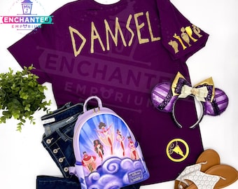 Damsel Meg Megara Inspired Disney Shirt for Disneyland Disney World Disney Parks, Damsel Meg Have a Nice Day Hercules Inspired Shirt