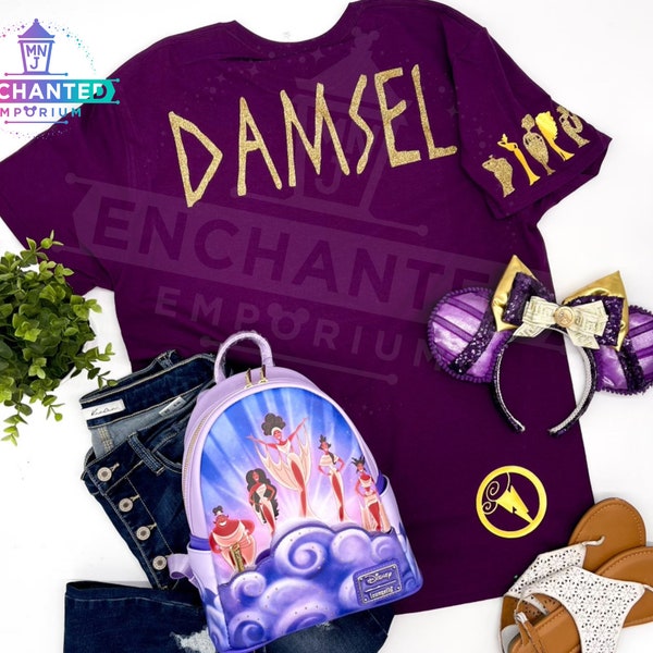 Damsel Meg Megara Inspired Disney Shirt for Disneyland Disney World Disney Parks, Damsel Meg Have a Nice Day Hercules Inspired Shirt