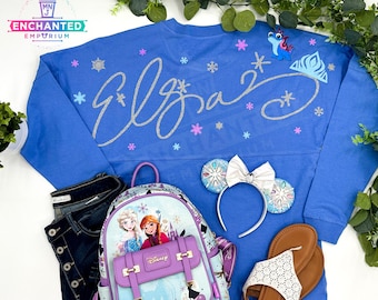 Elsa Frozen 2 Bruni Disney Princess geïnspireerd jersey shirt, Disney Frozen 2 Elsa jersey shirt