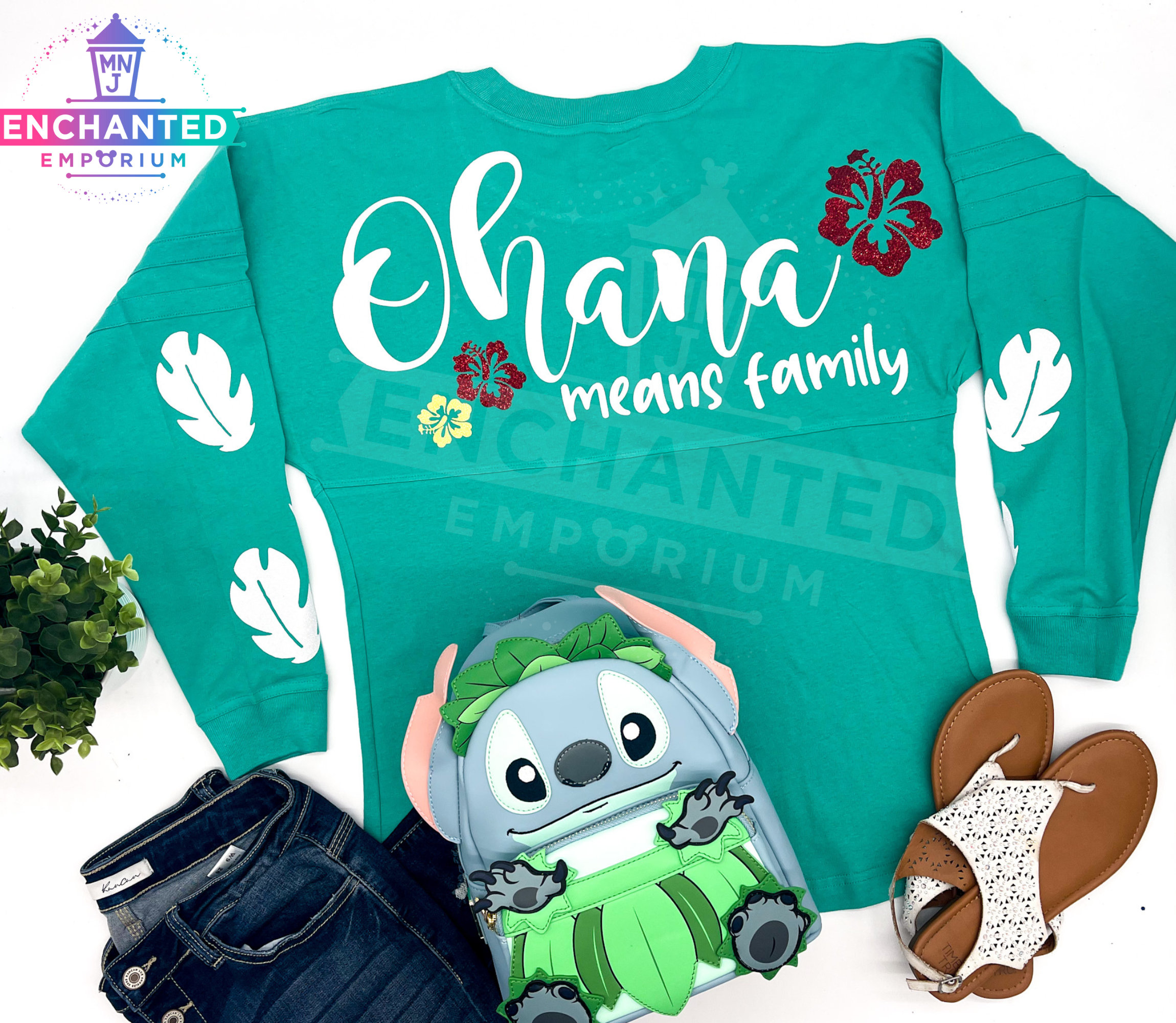 Ohana Means Family Lilo and Stitch Disney Inspired Jersey Shirt Disneyland  Disney World Jersey Shirt -  Finland