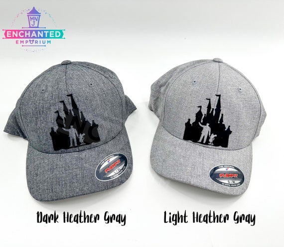 Walt Disney and Mickey Mouse Castle Inspired Fitted Hat Youth Adult Women Men Walt Disney Mickey Mouse Castle Fitted Hat or Trucker Hat Etsy UK